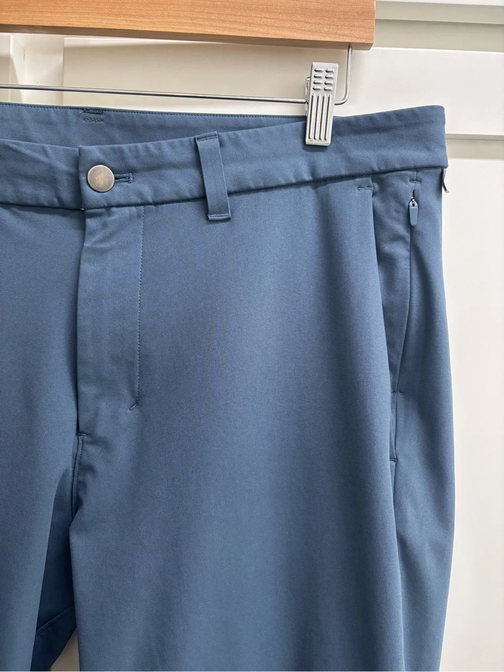 Lululemon Commission Pant Slim 32” Warpstreme Iron Blue Men’s 36x32 chino golf